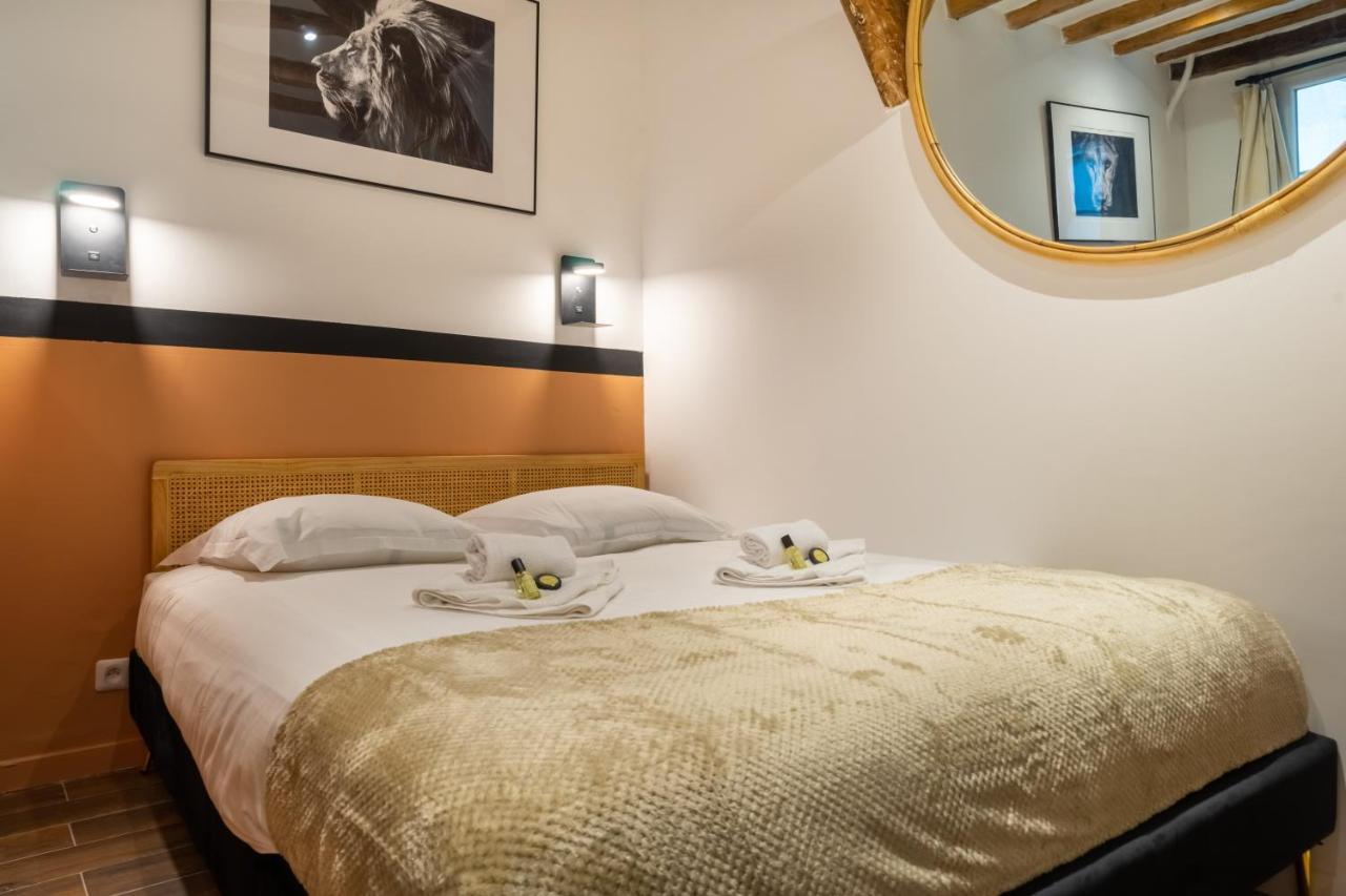Appartement Luxe Marais Getaway - Exclusive Avec Sauna Parijs